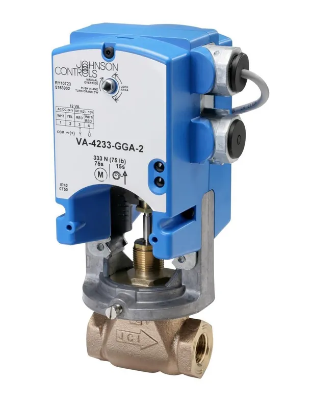 Johnson Controls VG7441PT+423GGA Globe Valve Assembly 2 Way 1-1/4 in