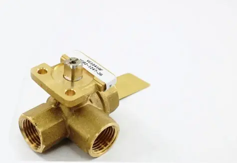 Johnson Controls VG1841AF+9T4GGA Model VG1841AF Brass Ball Valve with VA9104-GGA-3S Actuator