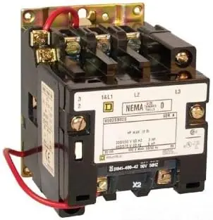 Schneider Electric 8502SBO2V08 NEMA Size 0 18-Amp 600-Vac Non-Reversing Contactor