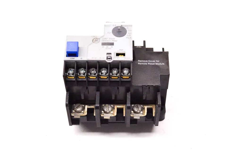 General Electric CR324CXFS Solid State Overload Relay 600 VAC 3 Pole