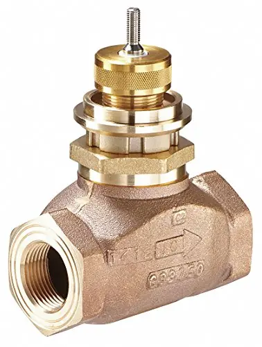 SK0400205-US20260702-105043-0 Johnson Controls VG7441ST+823D00 Brass Trim Globe Valve 1 Item - Image 1
