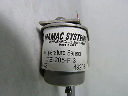 MAMAC Systems TE-205-F-3 Outdoor Air Temperature Sensor 1000 Ohm Platinum RTD