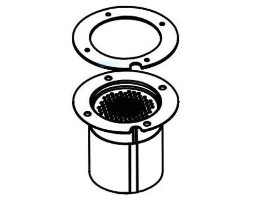 SK0403694-US20260702-105043-0 Lochinvar 100267968 Burner with Gasket - Image 1