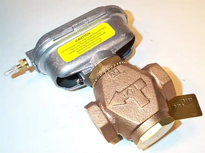 Johnson Controls VG7441ES+3801B Pneumatic Valve 1/2 inch NPT Bronze