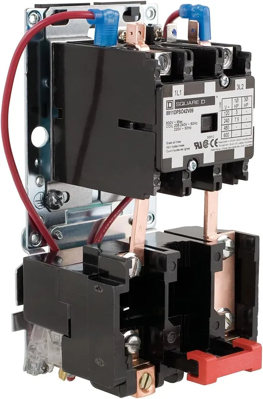 SK0404431-US20260702-105043-0 Schneider Electric 8911DPSO42V09 Motor Starter 600 Volts 40 Amp Compact Size - Image 1