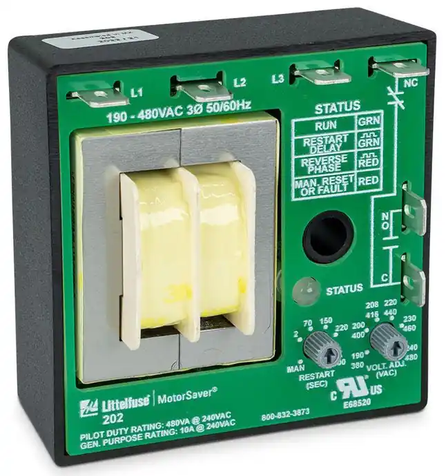 SK0404950-US20260702-105043-0 Littelfuse 202 3-Phase Voltage Monitor 190-480VAC - Image 1