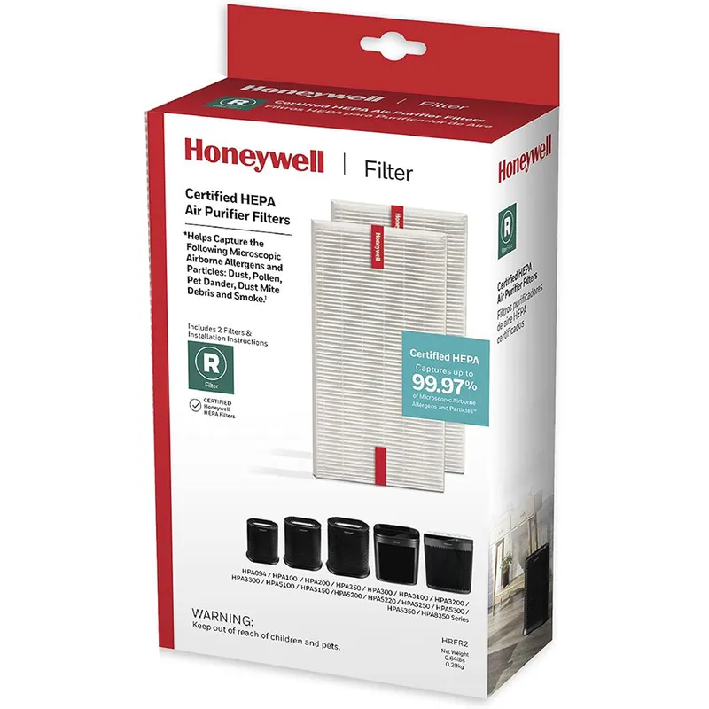 Honeywell HRF-R2 True HEPA Replacement Filter 2pk