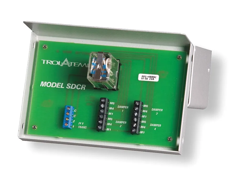 SK0405909-US20260702-105043-0 Resideo SDCR Slave Damper Control Relay 4PDT HVAC System - Image 1