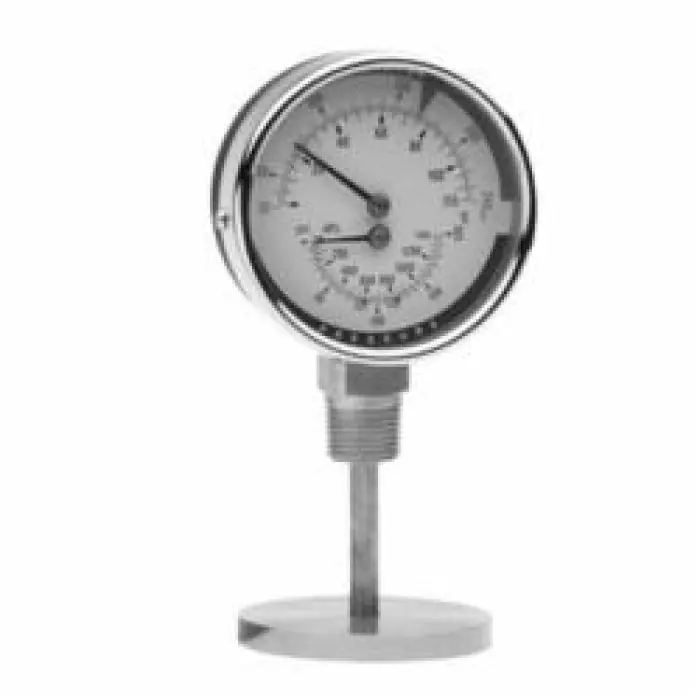 Trerice PTC14601 Tridicator Gauge 0-75PSI/KPA 30-250F