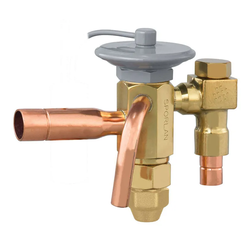 Sporlan 109002 SBFSE-AA-Z 3/8 x 1/2 ODF Thermal Expansion Valve w/ 30 Capillary 1/4 to 1/3 Ton