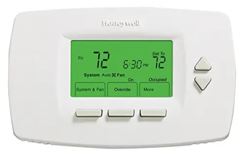 Honeywell Home TB7100A1000 MultiPro MultiSpeed and Multipurpose Programmable/Non-Programmable Thermostat