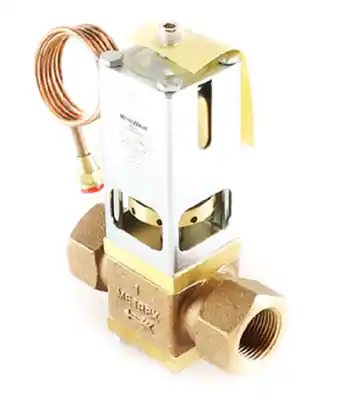 SK0407492-US20260702-105043-0 Metrex Valve WCCW-3080-DSE 1 inch NPT 2-Way Water Regulator Valve 50/225# Adjustable Pressure - Image 1
