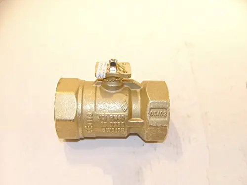 SK0408005-US20260702-105043-0 Johnson Controls VG1241FT928GGA Two-Way Brass Trim Ball Valve Electric Actuator - Image 1