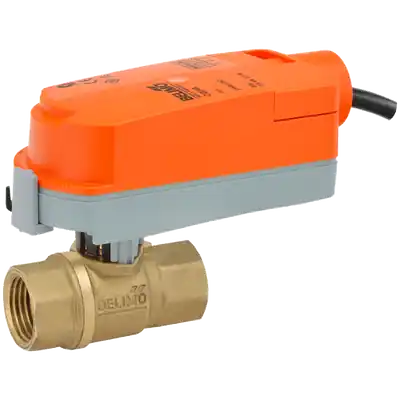 BELIMO Z2050QS-F+CQB24-3 ZoneTight Valve 0.5 Inch 2 Way 1.4 Cv Sweat Non-Spring 24V On/Off/Floating