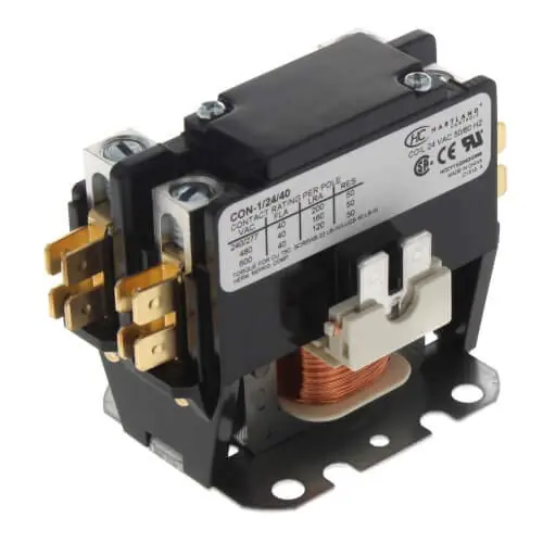 SK0408630-US20260702-105043-0 Hartland Controls CON-1/24/40 1 Pole Contactor 24V 40 Amp - Image 1