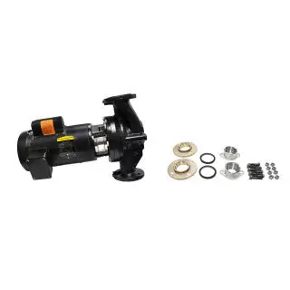 Lochinvar 100287831 Pump Assembly For Water Heater Upsized 1-1/2 Hp 2 Flg Brz