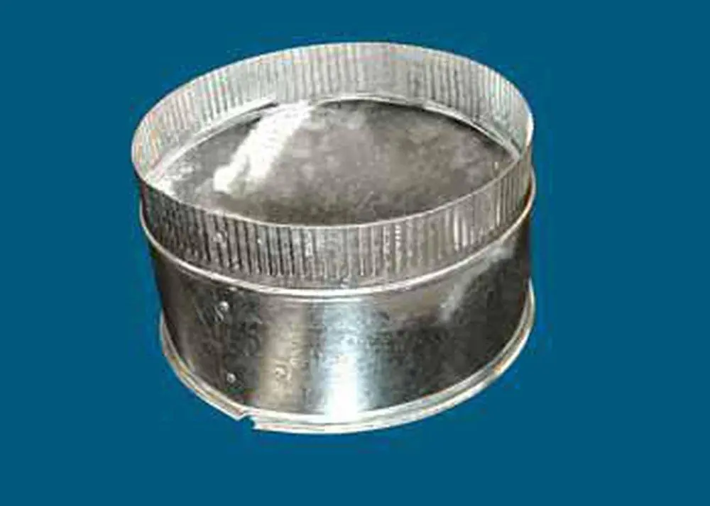 SK0409685-US20260702-105043-0 M&M Manufacturing 504MSD10 Metal Spin-In Start Collar with Damper 10 Inch - Image 1