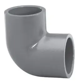 LASCO 806-005 PVC Elbow 90 Degree Slip x Slip 850 PSI Schedule 80