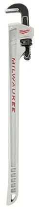 Milwaukee 48-22-7213 10L Aluminum Pipe Wrench with PowerLength Handle