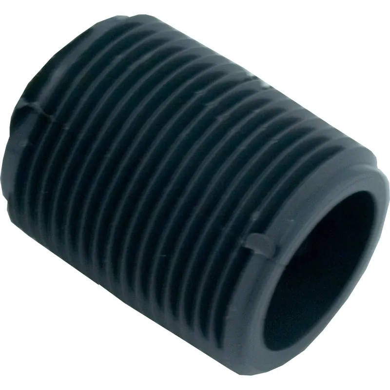 LASCO 207-013 Close Threaded Pipe Nipple SCH80 PVC Fittings Replacement 207-013