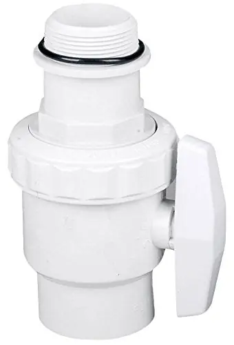 Custom Molded Products 25802-651-000 Two-Way Ball Valve with Union, 1.5 Inch FPT x 1.5 Inch MPT