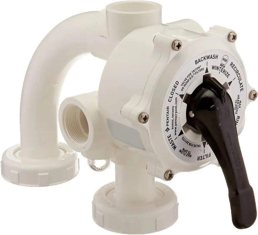 Pentair 261173 Multiport Valve 1.5 Inch - Pool/Spa Sand and D.E. Filter Replacement