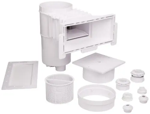 Hayward SP10852OMND Wide Track Auto-Skim Skimmer Without Drain with Fittings