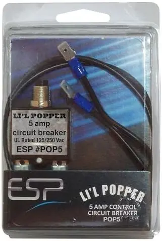 ESP POP5 Control Circuit Breaker 120/240VAC 5A