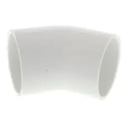 Mueller 417-020 45 Degree 2 Inch SCH 40 PVC Elbow Slip End Domestic