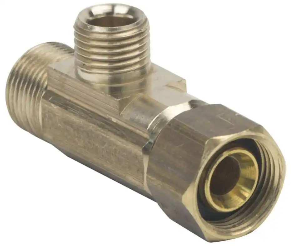 BrassCraft CT2-664XP Tee Fitting 3/8 x 3/8 x 1/4