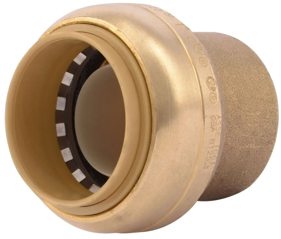 SK0412009-US20260702-105043-0 SharkBite U520LF Brass Push-Fit End Cap 1 Inch - Image 1