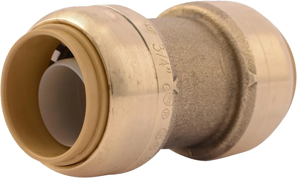 SK0412015-US20260702-105043-0 SharkBite U016LF Push-Fit Brass Coupling 3/4 Inch - Image 1