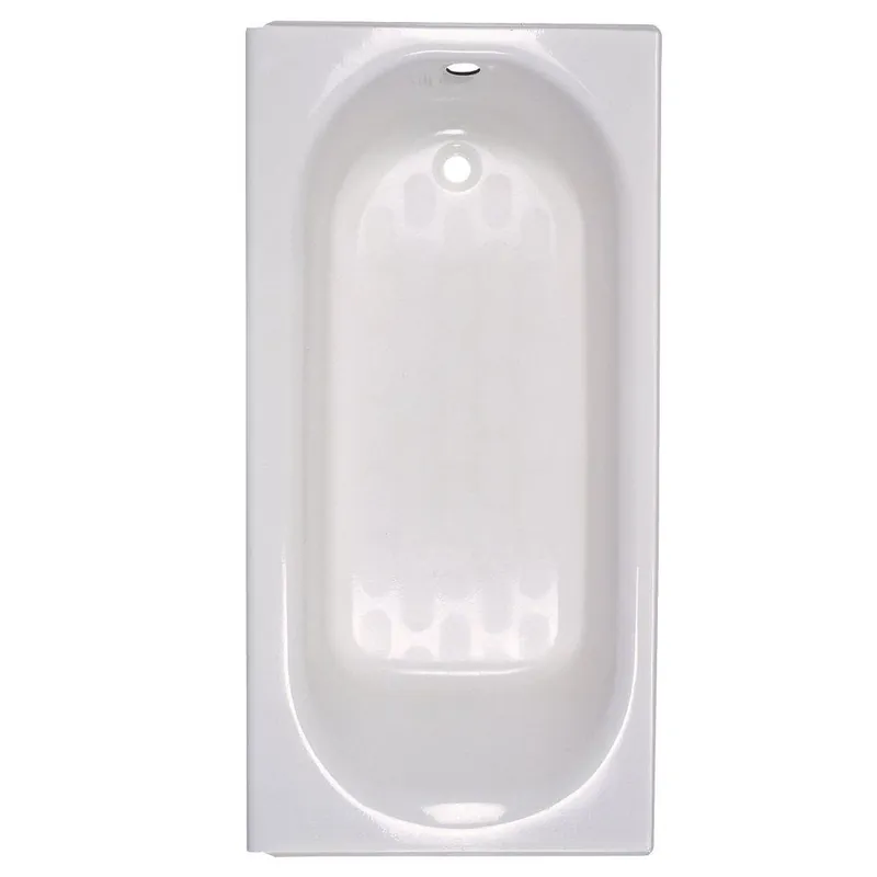 American Standard 2390.202.020 Princeton 60 x 30 in Soaker Alcove Bathtub Left Drain White