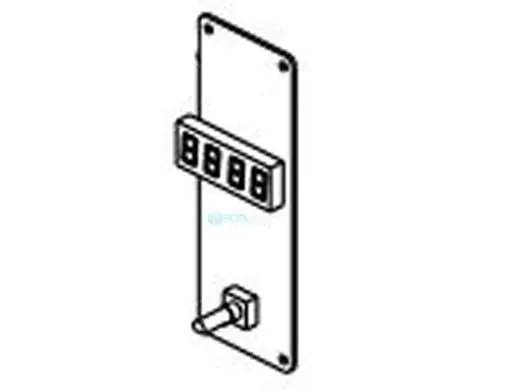 SK0412119-US20260702-105043-0 Raypak 017145F PCB with LED Display - Image 1
