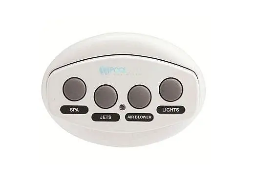 SK0412301-US20260702-105043-0 Pentair 521889 iS4 Spa-Side Remote Control 250 ft Cable White - Image 1