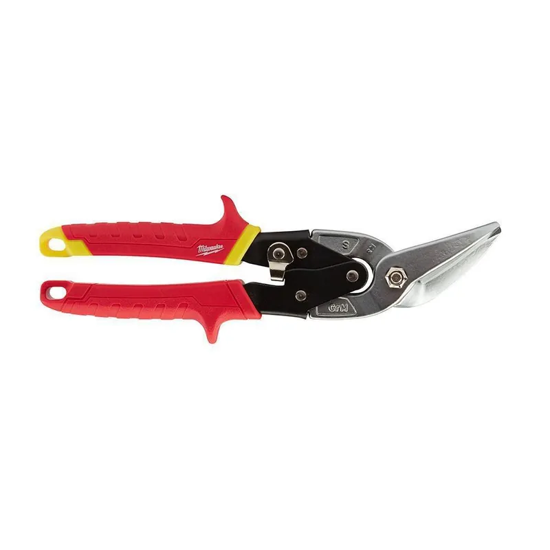 SK0412352-US20260702-105043-0 Milwaukee 48-22-4532 Straight Cut Offset Aviation Snips - Image 1