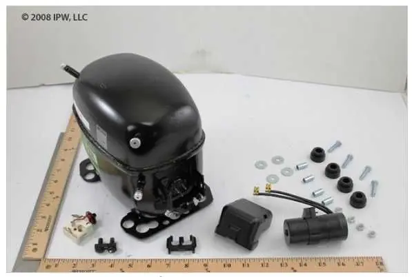 SK0412758-US20260702-105043-0 Danfoss 195B0042 Compressor 115V SC12GX R134a Compressor Kit - Image 1