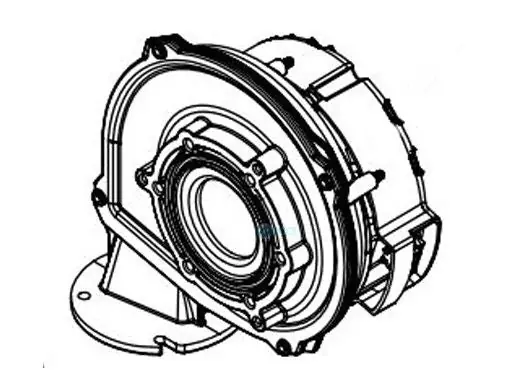 Lochinvar 100267000 Inducer Assembly