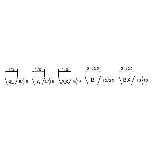 Rheem 71-17033-48 48 Belt HVAC Replacement Part