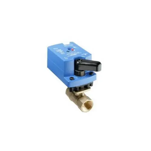 Johnson Controls VG1241BG+9T4AGA Two-Way Brass Valve 3/4 NPT with VA9104 Actuator