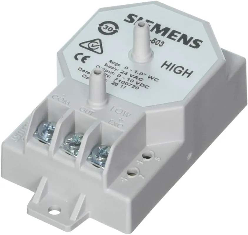 Siemens 590-503 Differential Pressure Sensor Air