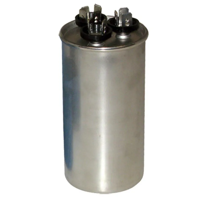 MARS 12201 Blue Box 80/10 mfd 370V Dual Round Run Capacitor