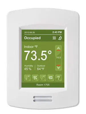 Schneider Electric VT8350U5500B LowVoltFCU BAC HUM PIR White