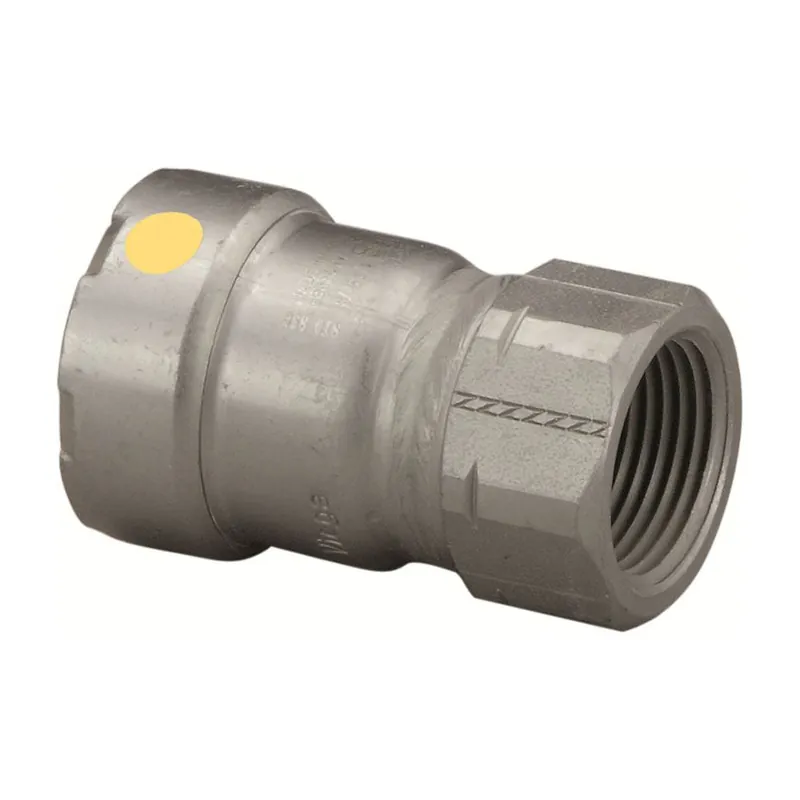 SK0414929-US20260702-105043-0 Viega 25646 Carbon Steel Adapter Press x FPT Connection Type 2 x 1-1/2 - Image 1
