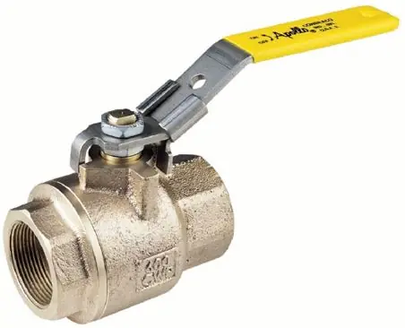 SK0415016-US20260702-105043-0 Conbraco 77C-108-01 2 NPT Bronze Ball Valve Full Port Rated 150 SWP 600 CWP - Image 1