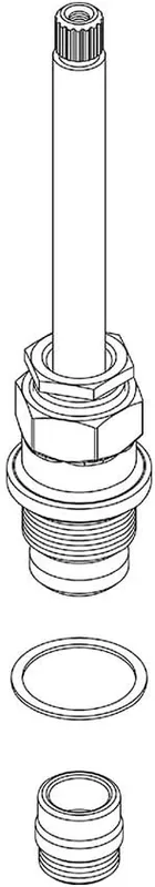 SK0415089-US20260702-105043-0 Central Brass K-2-CT Corner Stem Assembly with Seat - Image 1