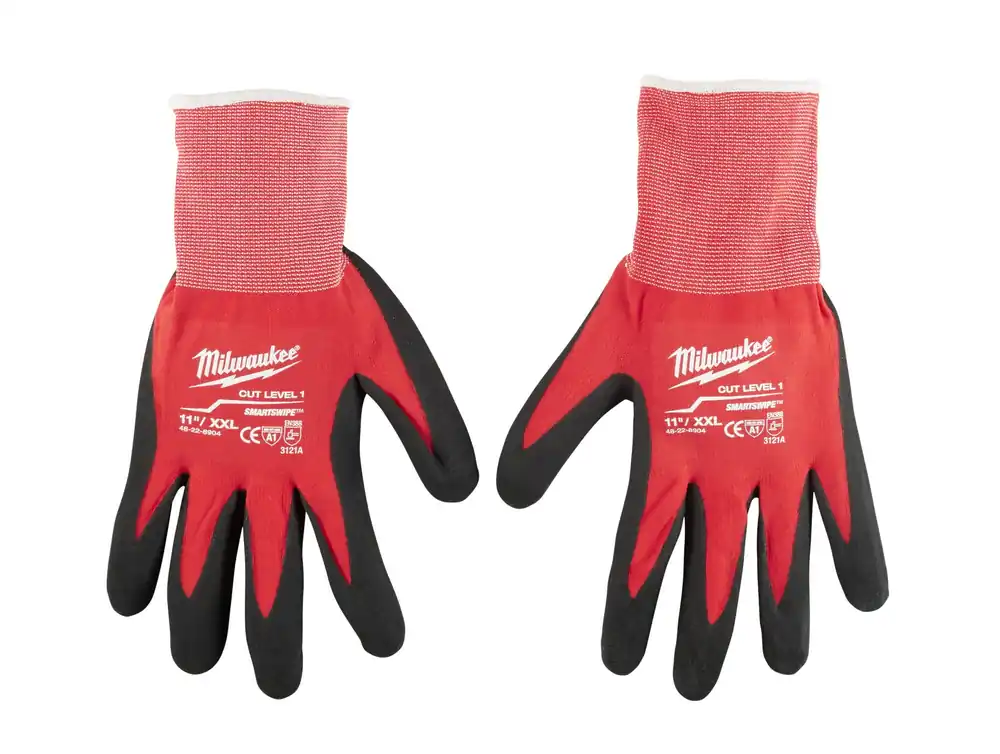 Milwaukee 48-22-8904 Cut Level 1 Dipped Gloves - XXL