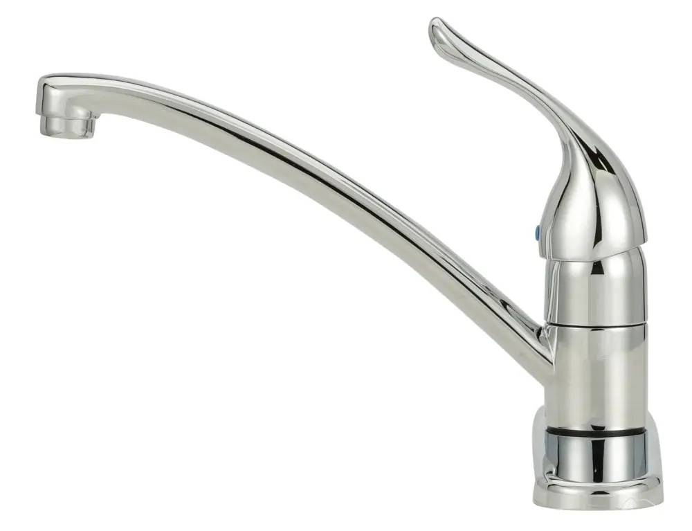 SK0415255-US20260702-105043-0 Moen 7425 Chateau Single Handle Kitchen Faucet in Chrome - Image 1