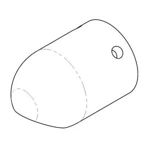 Acorn 1140-000-199 Flangeless Shower Head