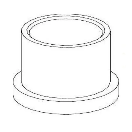 Bradley 129-009 Tail Piece Foot Valve 3/8 inch NPT